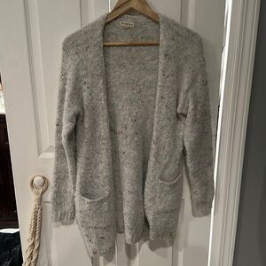 Tucker + Tate fuzzy cardigan duster